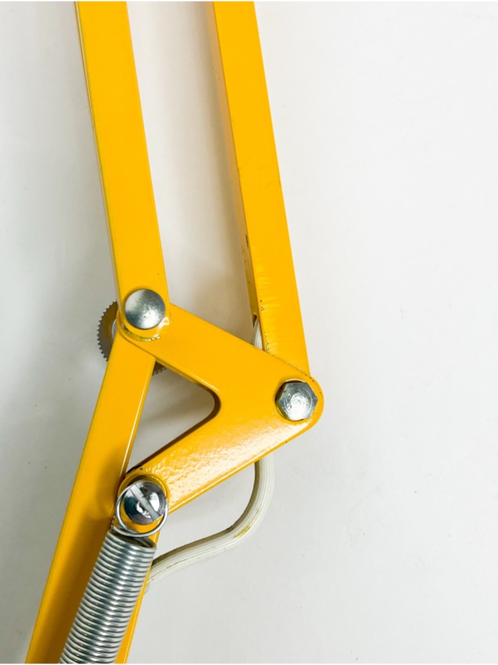 Vintage Luxo Yellow Clamp Lamp Swedish MCM Task Light - Picture 5 of 8